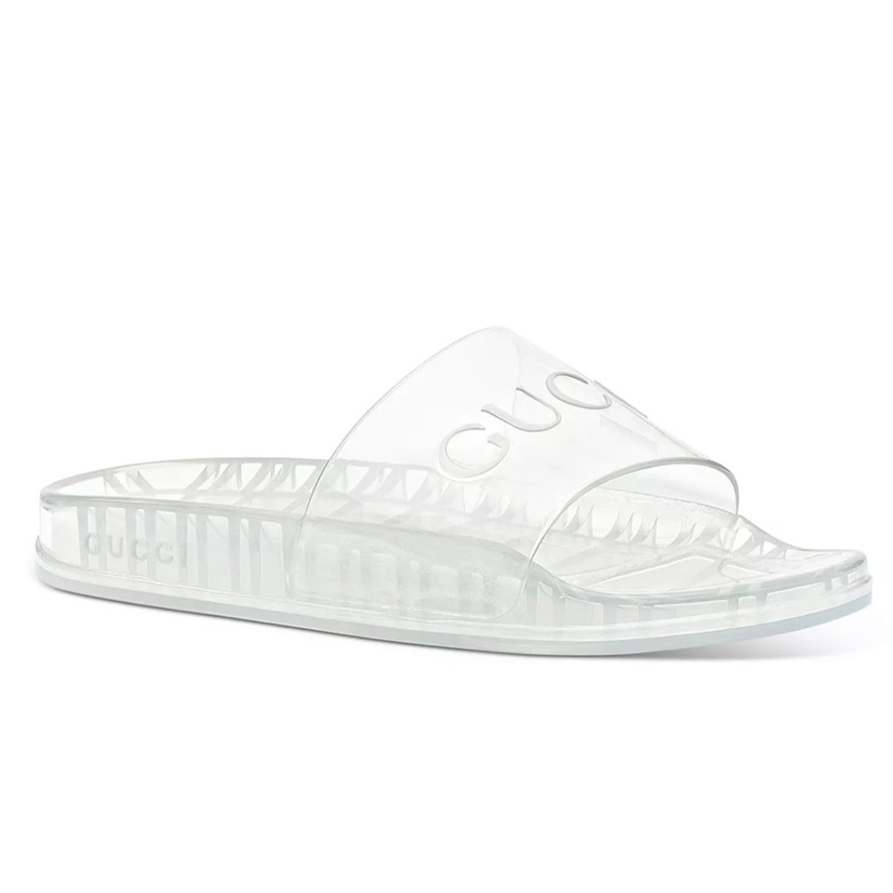 Men slides with Gucci logo